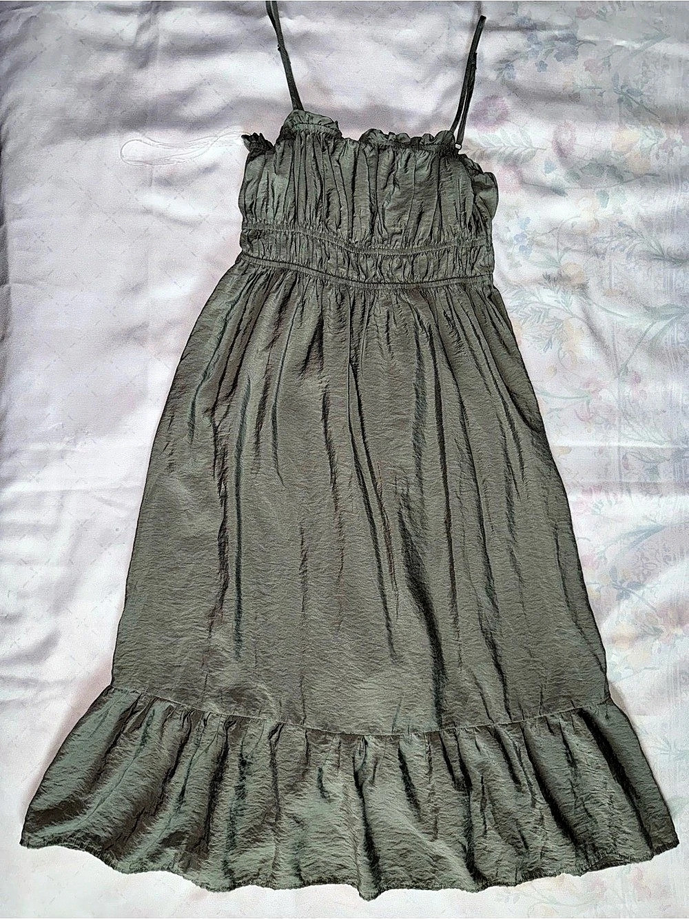 Olive Green Maxi Dress